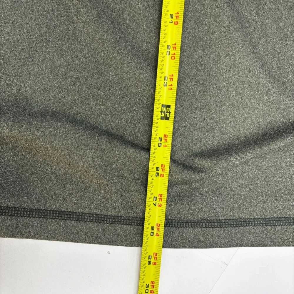 The North Face Mens XL Quarter Zip Pullover Heather Gray Performance‎ Shirt